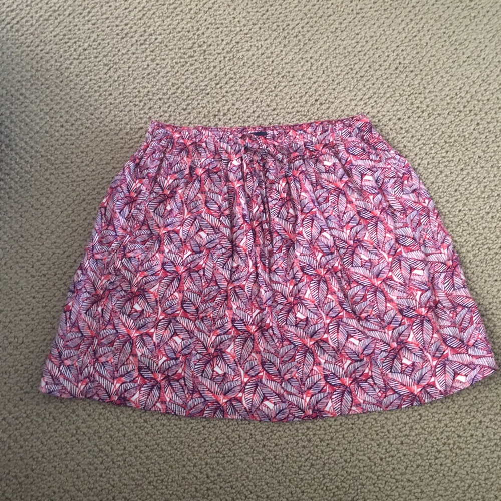 Tropical mini skirt